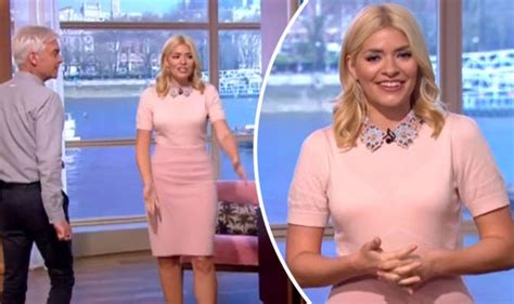 Holly Willoughby flashes more than intended amid wardrobe。